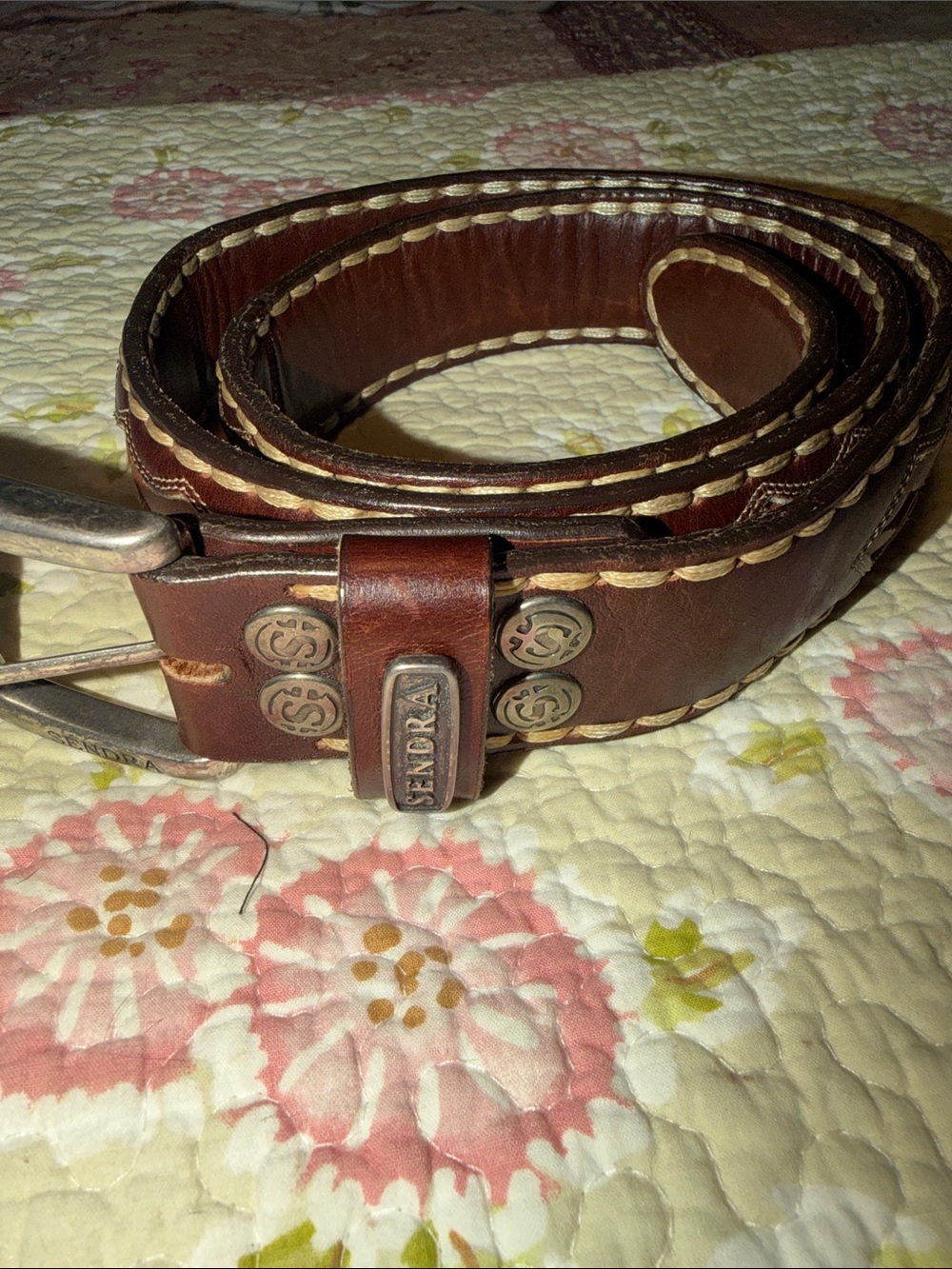 Sendra Snakeskin Western Belt